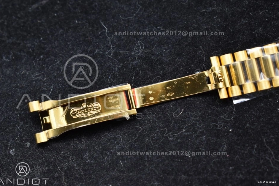 ARF 1:1 228238 YG Gold Bracelet Sustainable Date Best Edition Day Weight) 40 President Dial 654 VR3255 Crystal On (Gain 1001